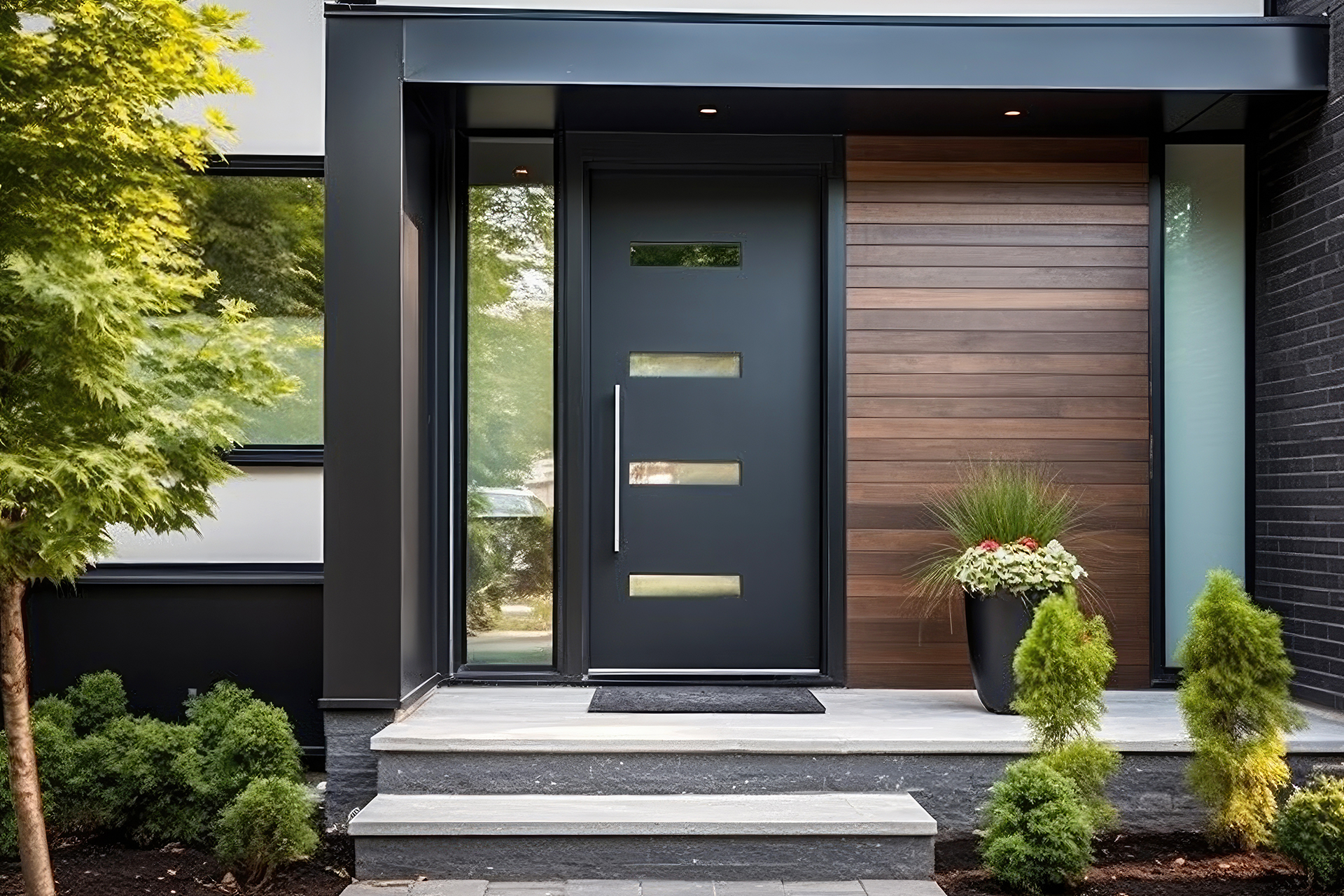 Pourquoi choisir une porte d'entrée en aluminium ?